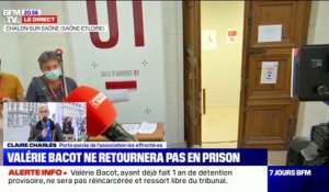Pour la porte-parole de l'association Les effronté-es, le fait que Valérie Bacot ressorte libre est un "soulagement extrême"