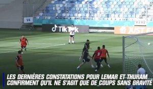 Équipe de France : Nouvelles rassurantes pour Lemar et Thuram