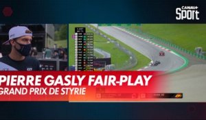 Pierre Gasly fair-play après son abandon - GP de Styrie