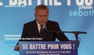 Xavier Bertrand : « Ce résultat me donne la force d’aller à la rencontre de tous les Français »
