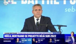 Réélu à la tête des Hauts-de-France, Xavier Bertrand se projette déjà sur 2022