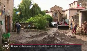 Intempéries dans le Puy-de-Dôme : un village subit d'importantes coulées de boue