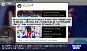"J'ai échoué": Kylian Mbappé se dit "désolé" sur Twitter après son tir au but raté contre la Suisse