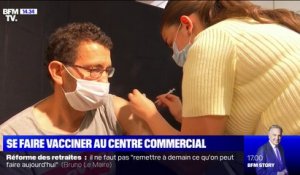 Dans l'Essonne, ce centre commercial vaccine ses visiteurs sans rendez-vous