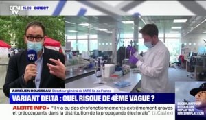 Aurélien Rousseau, directeur de l'ARS Ile-de-France: Face au variant Delta, "notre bataille, c'est celle de la vaccination"