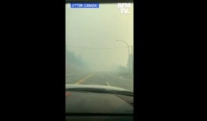 Canada: le village de Lytton, qui a frôlé les 50°C cette semaine, désormais en proie aux flammes