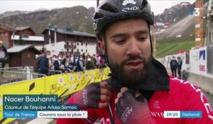 Tour de France : une neuvième étape marquée par le froid et la pluie