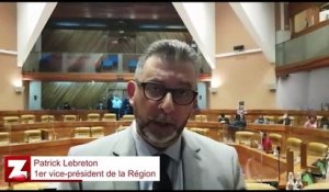 Patrick Lebreton devient 1er vice-président de la Région