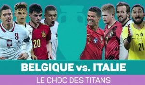 Quarts - Lukaku contre Chiellini/Bonucci, le choc des titans