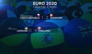 Euro : l'Angleterre surclasse l'Ukraine 4-0 et rejoint le Danemark en demi-finale