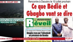 Le titrologue du Mardi 06 Juillet 2021/ Rencontre à Daoukro le 10 juillet prochain- ce que Bédié et Gbagbo vont se dire