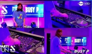Busy P (Pedro Winter) mixe lors d'un Party Fun spécial Ed Banger