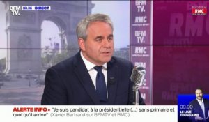 Xavier Bertrand: "Je suis candidat pour être président de la République pour un mandat de 5 ans et c'est tout"