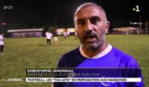 La sélection de foot de Tahiti aux Marquises