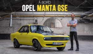 A bord de l'Opel Manta GSE (2021)