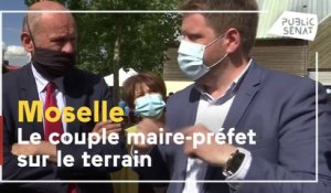 Moselle : le couple maire-préfet sur le terrain