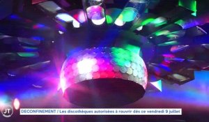 Le Journal - 09/07/2021 - DÉCONFINEMENT / Les discothèques autorisées à rouvrir dès ce vendredi 9 juillet