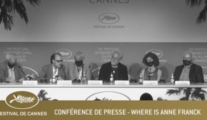 WHERE IS ANNE FRANCK - CONFERENCE DE PRESSE - CANNES 2021 - VF