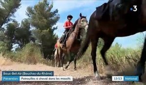 Bouches-du-Rhône : des adolescents à cheval pour prévenir les départs de feu