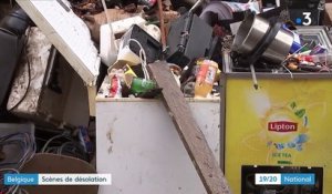 Belgique : après les inondations, une journée de désolation