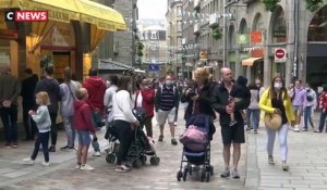 Coronavirus: A Saint-Malo, en Ille-et-Vilaine, le port du masque en extérieur reste obligatoire - Sorti des remparts, le masque n'est plus obligatoire - VIDEO