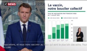 Emmanuel Macron : «Nous devrons sans doute nous poser la question de la vaccination obligatoire pour tous»