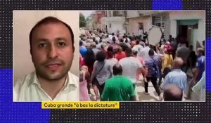 Manifestations à Cuba : "La rue est devenue un espace de dialogue voire de confrontation politique", estime Gaspard Estrada