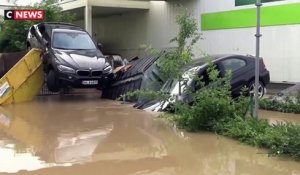 Allemagne - De violentes pluies et inondations frappent l'ouest du pays: Quatre personnes sont mortes et plus d'une cinquantaine sont portées disparues