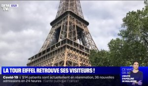 Après neuf mois de fermeture, la Tour Eiffel rouvre ce vendredi