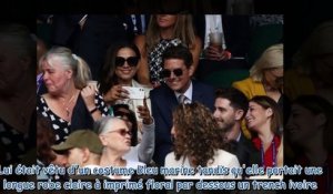 Tom Cruise tout sourire à Wimbledon avec sa petite-amie présumée Hayley Atwell