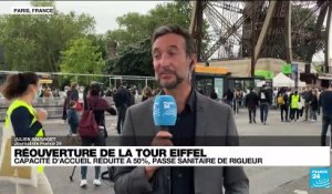 Covid-19 en France : la Tour Eiffel rouvre après plus de huit mois de fermeture