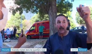 Marseille: Trois morts dans l'incendie d'un immeuble en partie squatté - Plusieurs personnes, dont un enfant, sont blessées