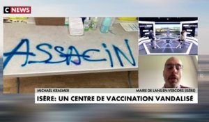Isère : un centre de vaccination vandalisé par des anti-vaccins