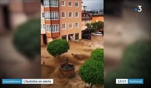Inondations : l'Autriche en alerte, des régions inondées