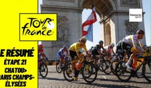Tour de France 2021 : le résumé de l'étape 21