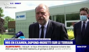 Éric Dupond-Moretti: "Ce sont 1200 drames qui ont été évités grâce aux téléphones grave danger