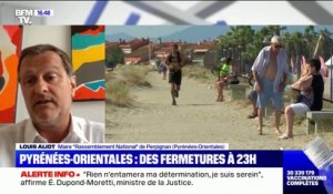 Fermetures à 23h dans les Pyrénées-Orientales: pour Louis Aliot, maire RN de Perpignan "cette mesure ne freinera pas grand-chose au final"