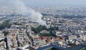 Paris : un incendie juste derrière l'hôtel de Matignon