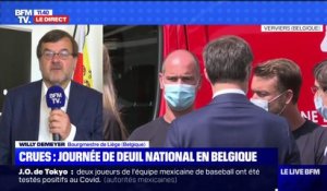 Le déplacement du roi de Belgique est "une forme de reconnaissance officielle de la catastrophe", affirme le maire de Liège