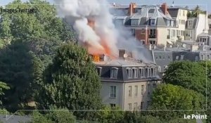 Paris : un important incendie près de Matignon