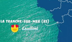Carte de la qualité des eaux de baignade : Pays de la Loire
