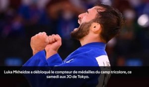 Judo - Mkheidze, premier médaillé français