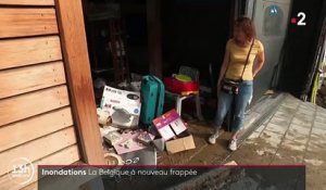 Belgique : Découvrez les images impressionnantes des nouvelles inondations dans la province de Namur - Un torrent emporte même des voitures