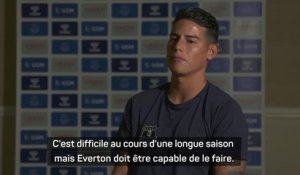 Everton - Rodriguez veut l'Europe