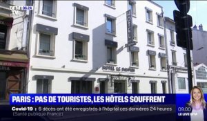 À Paris, les hôtels et restaurants souffrent du manque de touristes