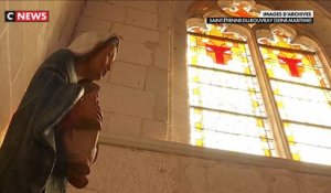 Le ministre de l'Intérieur, Gérald Darmanin, a assisté à Saint-Etienne-du-Rouvray, à l'hommage rendu au père Jacques Hamel, dans l'église même où ce dernier a été assassiné il y a cinq ans par deux terroristes