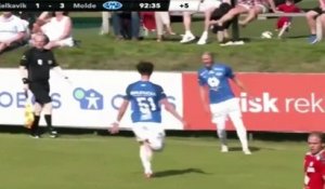 Le premier but d'Albert Braut Tjåland avec Molde