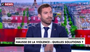 Julien Odoul : «On pourrait mettre 100.000 policiers de plus, ce qui manque, c’est la sanction pénale»