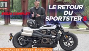 Le retour attendu du Harley Davidson Sportster S - Essai Moto Magazine