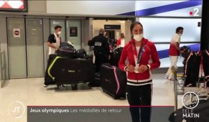 JO 2021 : Teddy Riner, Clarisse Agbegnenou et les médaillés français de retour en France